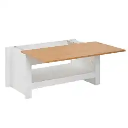 Netto Marken-Discount KADIMA DESIGN Moderner Couchtisch mit Stauraum, Abgesetztes Design, Kratz- und Wasserbeständig Angebot
