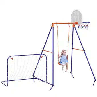 Netto Marken-Discount Outsunny Kinderschaukel Stahl Angebot