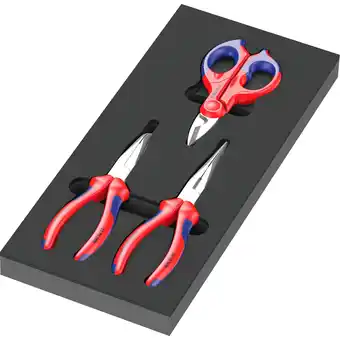 Netto Marken-Discount Wera Zangen-Set 9781 Schaumstoffeinlage KNIPEX Zangen Set 2, 3-teilig Angebot