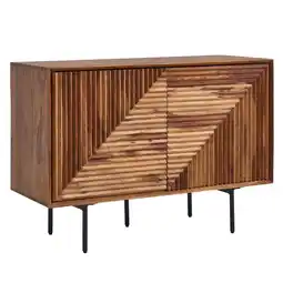 Netto Marken-Discount KADIMA DESIGN Harmony 3D-Sideboard mit Metalldetails und viel Stauraum, Elegantes Wood-Design Angebot
