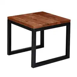 Netto Marken-Discount KADIMA DESIGN Industrial-Beistelltisch aus Sheeshamholz, Stilvoll, funktional und langlebig Angebot