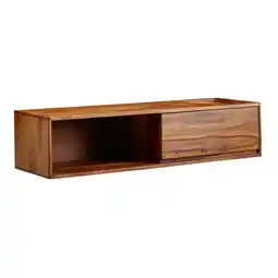 Netto Marken-Discount KADIMA DESIGN Sheesham TV-Kommode, bis 50 Zoll, Schublade, offenes Fach, Einfache Reinigung Angebot