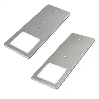 Netto Marken-Discount 2er Set Unterbauleuchte TooFlat warmweiß Angebot