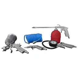 Netto Marken-Discount Güde Druckluft-Set Metall 5-tlg Angebot