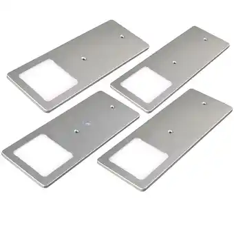 Netto Marken-Discount 4er Set Unterbauleuchte TooFlat neutralweiß Angebot