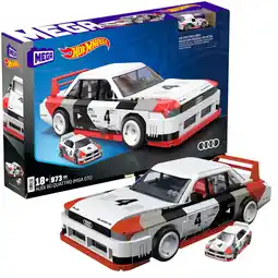 Netto Marken-Discount MegaBloks Konstruktionsspielzeug MEGA Hot Wheels Collector Audi 90 Quattro IMSA GTO Angebot