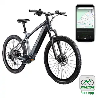 Netto Marken-Discount Agon Alpha E Bike Mountainbike Herren oder Damen 170 - 190 cm Pedelec 27,5 Zoll rock grey anthracite Angebot