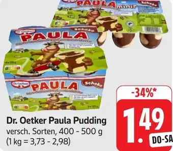 Gebauer's Dr. Oetker Paula Pudding Angebot
