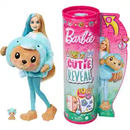 Netto Marken-Discount Barbie Puppe Barbie Cutie Reveal Costume Cuties Serie - Teddy Dolphin Angebot