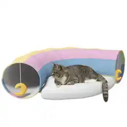 Netto Marken-Discount PawHut Katzentunnel Polyestergewebe, PP Baumwolle Angebot