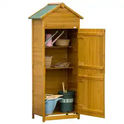 Netto Marken-Discount Outsunny Gerätehaus Tanne Angebot