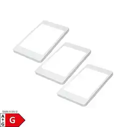 Netto Marken-Discount LED Unterbauleuchte, silber-grau, neutralweiss, ohne Sensor 3er SET Angebot