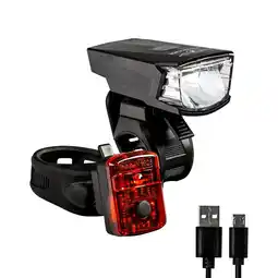 Netto Marken-Discount Zündapp ZA.K.15 LED Beleuchtungsset StVZO Fahrradlicht Fahrrad Akku Lampenset Angebot