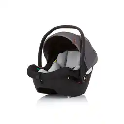 Netto Marken-Discount Chipolino i-Size Babyschale Duo Smart Gruppe 0+, Kissen, verstellbare Kopfstütze grau Angebot