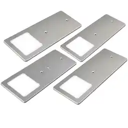 Netto Marken-Discount 4er Set Unterbauleuchte TooFlat warmweiß Angebot