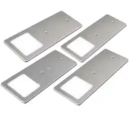 Netto Marken-Discount 4er Set Unterbauleuchte TooFlat warmweiß Angebot