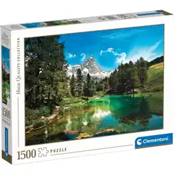 Netto Marken-Discount Clementoni Puzzle High Quality Collection Landscape - Der blaue See Angebot