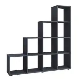 Netto Marken-Discount AI-SEN nonjoo - Treppenregal 10-Fach Anthrazit Dekor Angebot