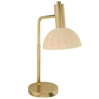 Netto Marken-Discount HOMCOM Tischlampe Eisen, Rattan Angebot