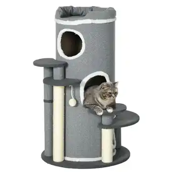 Netto Marken-Discount PawHut Kratzbaum Spanplatte, Polyester, Sisal, PP-Schaumstoff Angebot