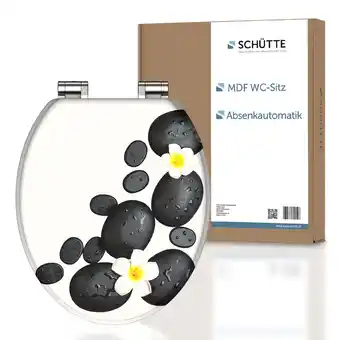 Netto Marken-Discount SCHÜTTE MDF WC-Sitz STONE DECORATION, mit Absenkautomatik Angebot