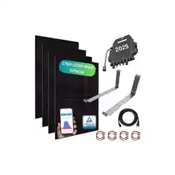 Netto Marken-Discount MyCarport Balkonkraftwerk 1760+ Watt – Premium transparent Variante Angebot