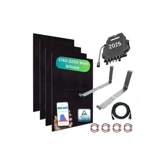 Netto Marken-Discount MyCarport Balkonkraftwerk 1760+ Watt – Premium transparent Variante Angebot
