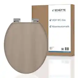 Netto Marken-Discount SCHÜTTE MDF WC-Sitz MODERN WOOD, mit Absenkautomatik Angebot
