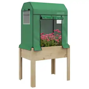 Netto Marken-Discount Outsunny Hochbeet PE, Tannenholz Angebot