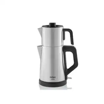 Netto Marken-Discount Arzum Teekocher 1800W Wasserkocher Edelstahl Elektrischer Teemaschine Angebot