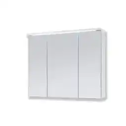 Netto Marken-Discount Badmöbel Spiegelschrank DUO 80 mit LED Beleuchtung Weiß Angebot