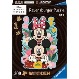 Netto Marken-Discount Ravensburger Puzzle Wooden Puzzle Disney Mickey & Minnie Angebot