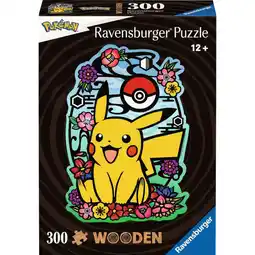 Netto Marken-Discount Ravensburger Puzzle Wooden Puzzle Pokémon Pikachu Angebot