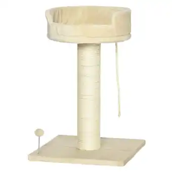 Netto Marken-Discount PawHut Kratzbaum Spanplatte, Plüsch (100% Polyester) Angebot
