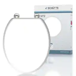 Netto Marken-Discount SCHÜTTE Holzkern WC-Sitz WHITE Angebot