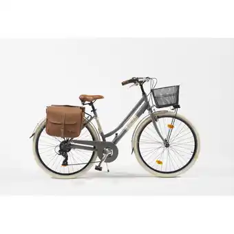 Netto Marken-Discount Via Veneto Cityfahrrad 28 Zoll 615 Lady, GRIGIO GALLANTE Angebot