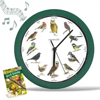 Netto Marken-Discount Starlyf Wanduhr - Uhr mit natürlichen Vogelstimmen Birdsong Clock Angebot