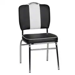 Netto Marken-Discount KADIMA DESIGN Retro Esszimmerstuhl, 50er-Jahre Diner Style, bequeme Polsterung, verschiedene Farben Angebot
