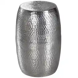 Netto Marken-Discount KADIMA DESIGN Beistelltisch ENNS: Orientalisch, Aluminium, 30 cm Breite, goldfarbenes Finish Angebot