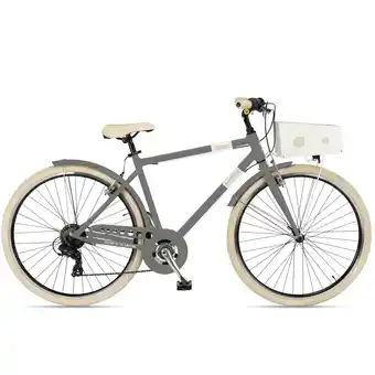 Netto Marken-Discount MBM Citybike MILANO Man 28 Zoll , GRIGIO GALLANTE Angebot