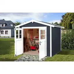 Netto Marken-Discount Gartenhaus 224 Gr.3, anthr., 21 mm Angebot