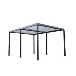 Netto Marken-Discount Pavillon Lamellenpavillon für Garten 3x4 Outdoor Angebot