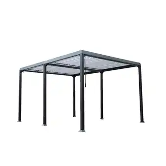 Netto Marken-Discount Pavillon Lamellenpavillon für Garten 3x4 Outdoor Angebot