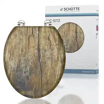 Netto Marken-Discount SCHÜTTE MDF WC-Sitz SOLID WOOD Angebot