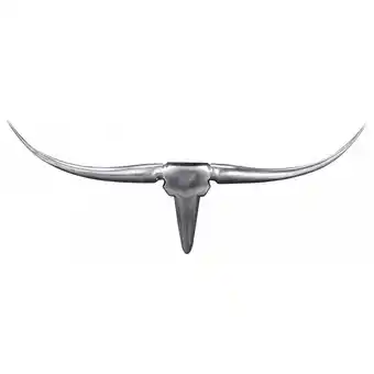 Netto Marken-Discount KADIMA DESIGN Wanddekoration Geweih, Aluminium, 74x35x5cm, Elegantes Handwerk, Modernes Design Angebot