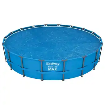 Netto Marken-Discount Bestway Flowclear PE-Solarabdeckplane Ø 527 cm, blau, rund Angebot