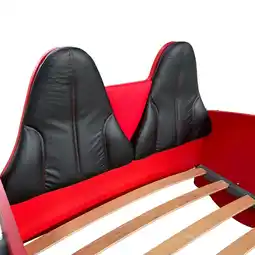 Netto Marken-Discount Sportsitze für Autobett Rio Premium Schwarz Rot Angebot