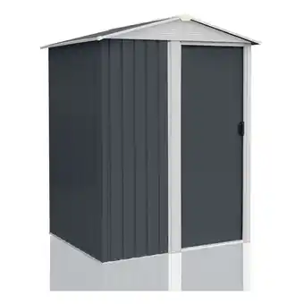 Netto Marken-Discount Geräteschuppen mit Schiebetür und Belüftung aus Metall Gerätehaus SAFE S Angebot