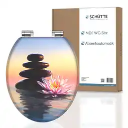 Netto Marken-Discount SCHÜTTE MDF WC-Sitz SUNSET DREAM, mit Absenkautomatik Angebot