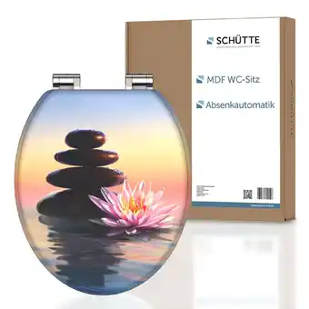 Netto Marken-Discount SCHÜTTE MDF WC-Sitz SUNSET DREAM, mit Absenkautomatik Angebot